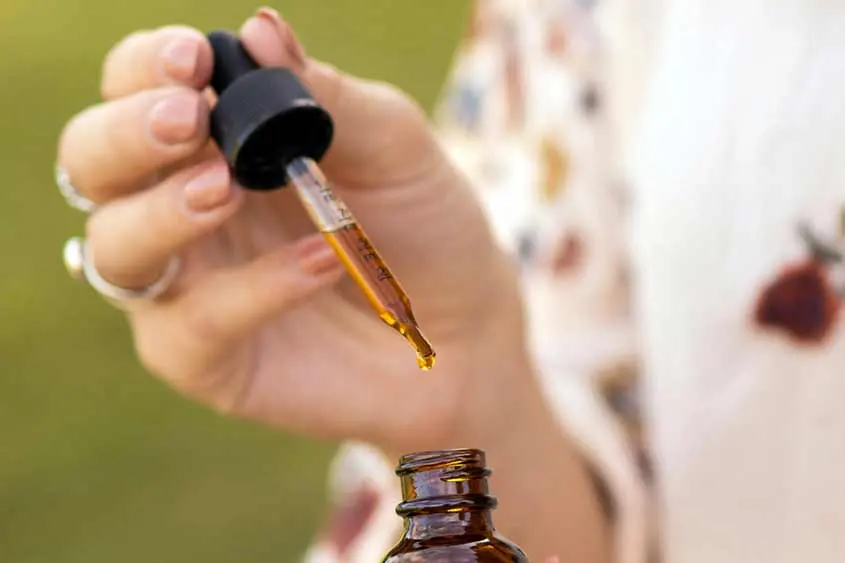 Cannabis dropper and tincture or oil bottle