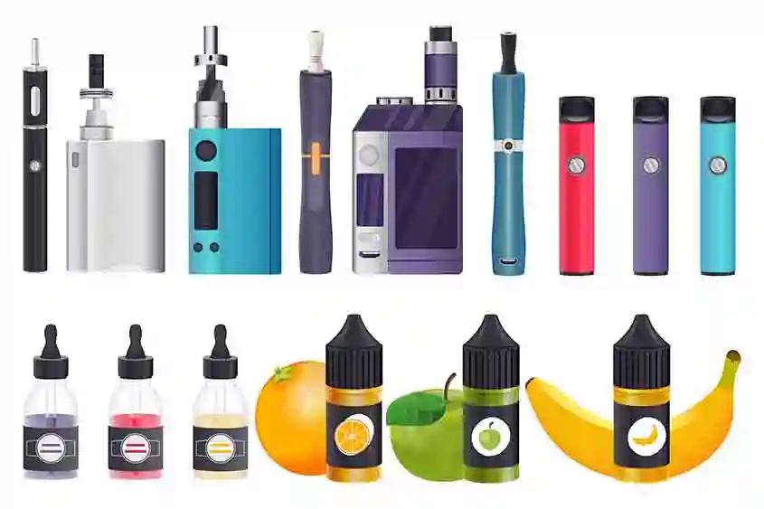 Assortment of vale products graphic